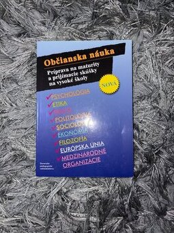 občianska náuka príprava na maturity a prijímacie skúšky na