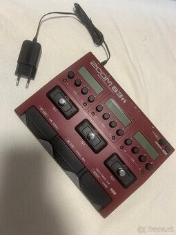 Predám basový multiefekt ZOOM B3n