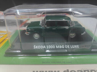 P: model ŠKODA 1000 MBG DE LUXE 1:43