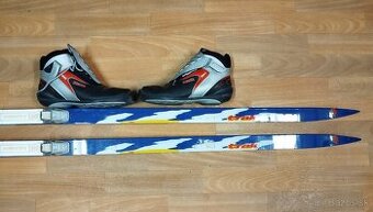 Predám bežkový set TRAK 180cm,šupiny,SNS,topánky.
