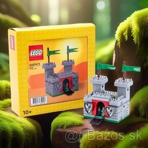 Lego 6487473 ZĽAVA _ Buildable Gray Castle / Sivý hrad
