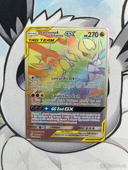 Garchomp a Giratina, vzacna Pokemon karta
