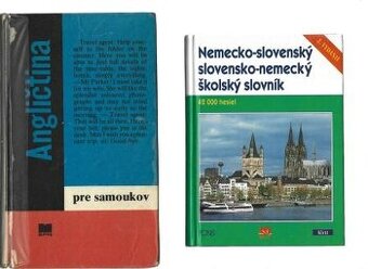Jazykové učebnice a slovníky po 1 €