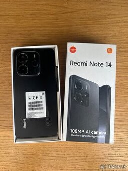 Predám XIAOMI REDMI NOTE 14 6GB/128GB, TOP, VOLNY