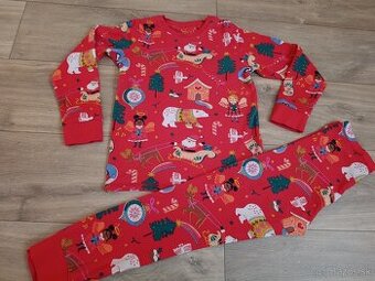 Vianočné pyzamo veľ.134