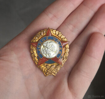 Odznak ČSLA vzorný vojak originá