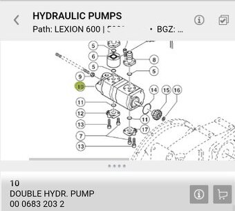 Claas Lexion cerpadlo