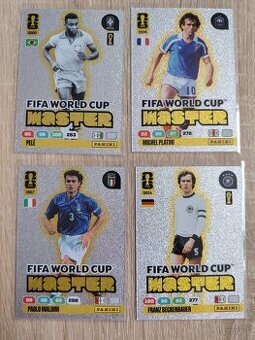 Svetové legendy - futbalové karty