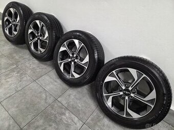 ‼️Alu disky KIA 16"+☀️letné pneu 205/60 R16