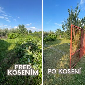 KOSENIE TRÁVY, PÍLENIE DREVA, ÚDRŽBA  OD 30€