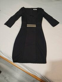 Malé čierne -šaty veľkosť 36