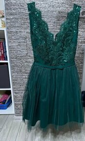 Zelené šaty S