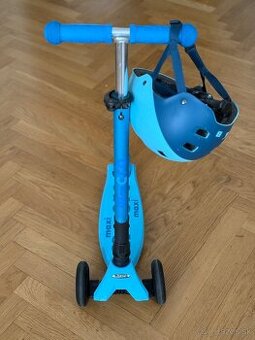 Micro maxi aqua kolobezka + prilba