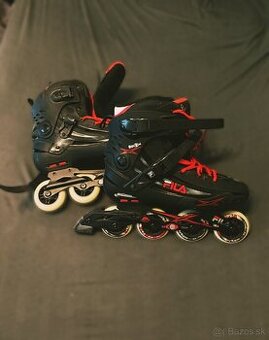 Predám korčule FILA SKATES HOUDINI BLACK/RED