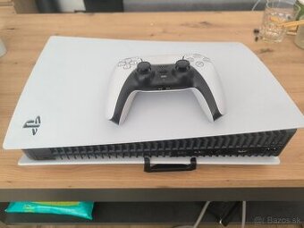 Predám PS5 s mechanikou + God of War Ragnarok