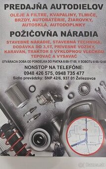nove nahradne diely