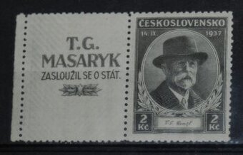 Poštové známky - Československo 8 - čisté