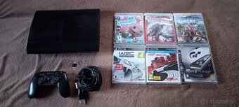 Ps3 super slim s hrami