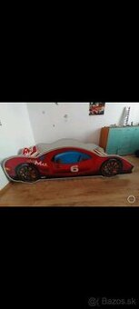 Detská chlapčenská posteľ AUTO