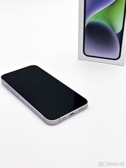 Apple iPhone 14 Purple 128GB 100% Zdravie Batérie