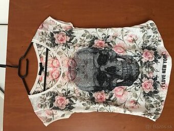 PHILIPP PLEIN luxury damske tricko S