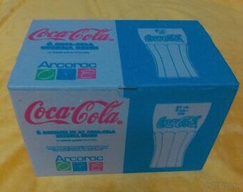 SADA ORIGINÁL POHÁROV COCA COLA