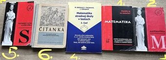 Na MATURITU a VŠ knihy zo SLOVENSKEHO J/LITERAT.aMATEMATIKY