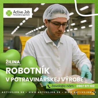 Pomocný pracovník v potravínárskom priemysle