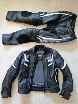 Kožená kombinéza dvojdielna dámska veľkosť 44, stav nová