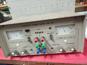 Stabilizovaný zdroj Tesla BS 525
