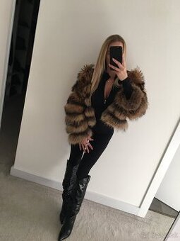 Pravý kožuch 4 v 1 z pravej líšky