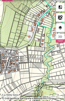 Ponúkam na predaj stavebný pozemok v k.ú. Veľký Šariš