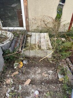 Cestný obrubník nábehový a rovný