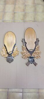 Podložky pod trofeje,parohy,polovníctvo.