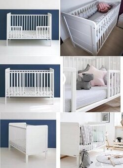 Detská postieľka Modern Cot 120x60  WODIES - 1
