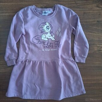 Dievčenské zateplené šaty Frozen, 4-6 r.