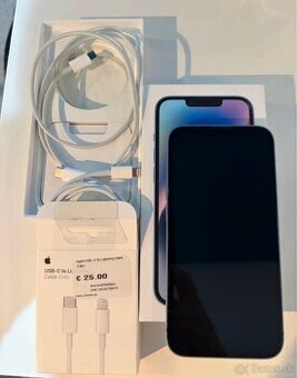 Iphone 14 modry 128GB 87%