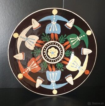 Pozdišovská keramika, tanier