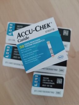 Accu chcek prúžky do glukomera