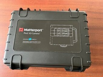 Predám 3D kameru Matterport Pro2 so statívom