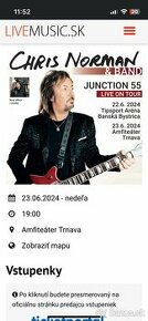 SMOKIE 23.06.2024-CHRIS NORMAN LIVE ON TOUR hosť Peter Nagy
