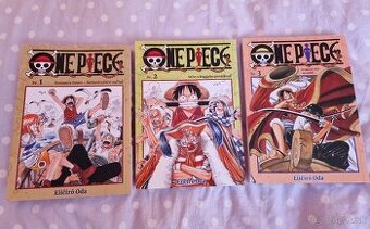 Manga - One piece 1,2,3