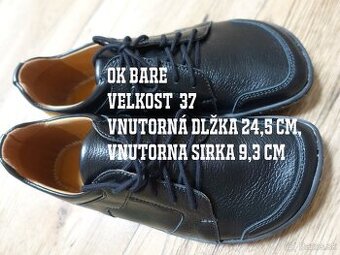 barefoot tenisky ok bare  37