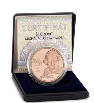 Strieborná medaila Michal Miloslav Hodža