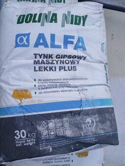 Sádrová omietka Alfa 30 kg