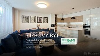 Štýlový 3-izbový byt s terasou, vírivkou a parkovaním
