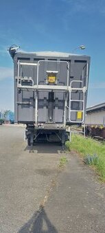 Sklopný agro návěs, návěs na sypké materiály, hliníkový návě