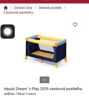 Cestovna postielka na kolieskach
