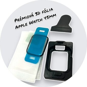 Prémiová 3D fólia na Apple Watch 7, 8 45mm