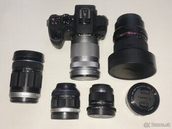 Panasonic Lumix DMC-G6 a objektívy